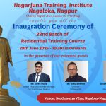 Inauguration Ceremony of 22nd Batch