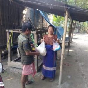 Ration Kit Distribution for Widows and daily wagers at Changlang District, Arunachal Pradesh Ration Kit Distribution for Widows and daily wagers at Changlang District, Arunachal Pradesh
